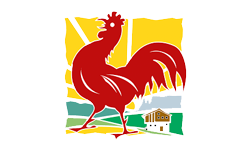 logo roter hahn