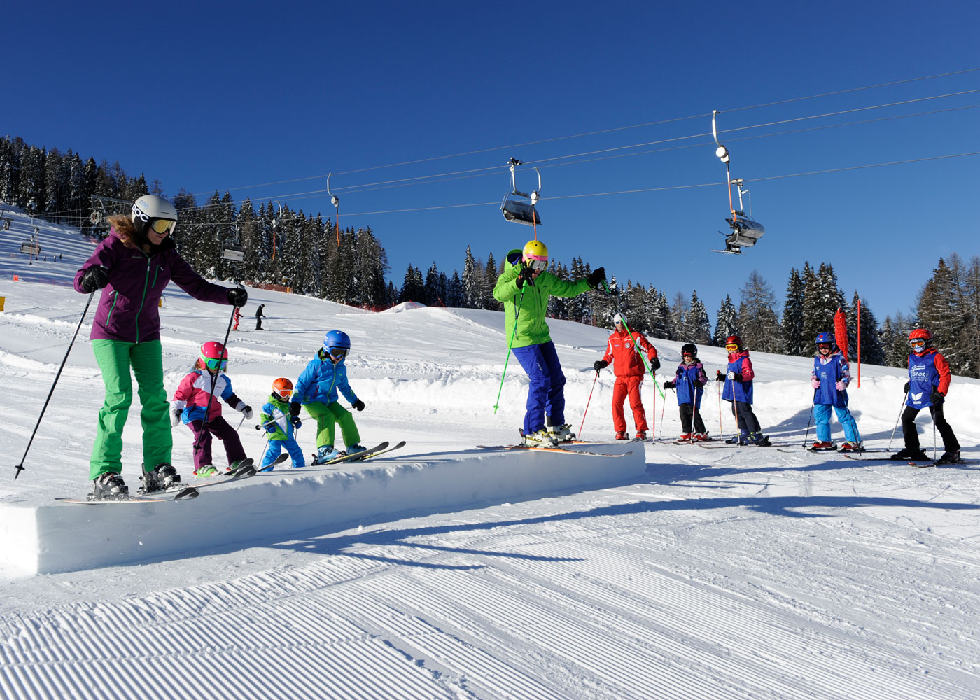 Welschnofen im Winterurlaub: Das Skigebiet Karersee-Carezza